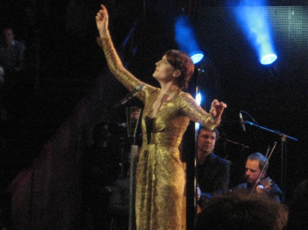 Florence Welch shows poise at The Royal Albert Hall, London, April 3rd, 2012