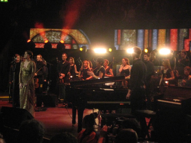 Florence Welch with Classical Machine at The Royal Albert Hall, London, UK, April 3rd 2012